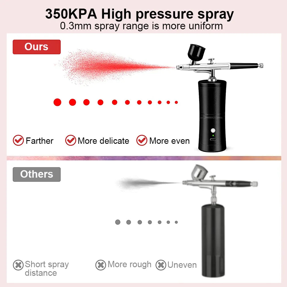 Airbrush Nail With Compressor Portable Air brush