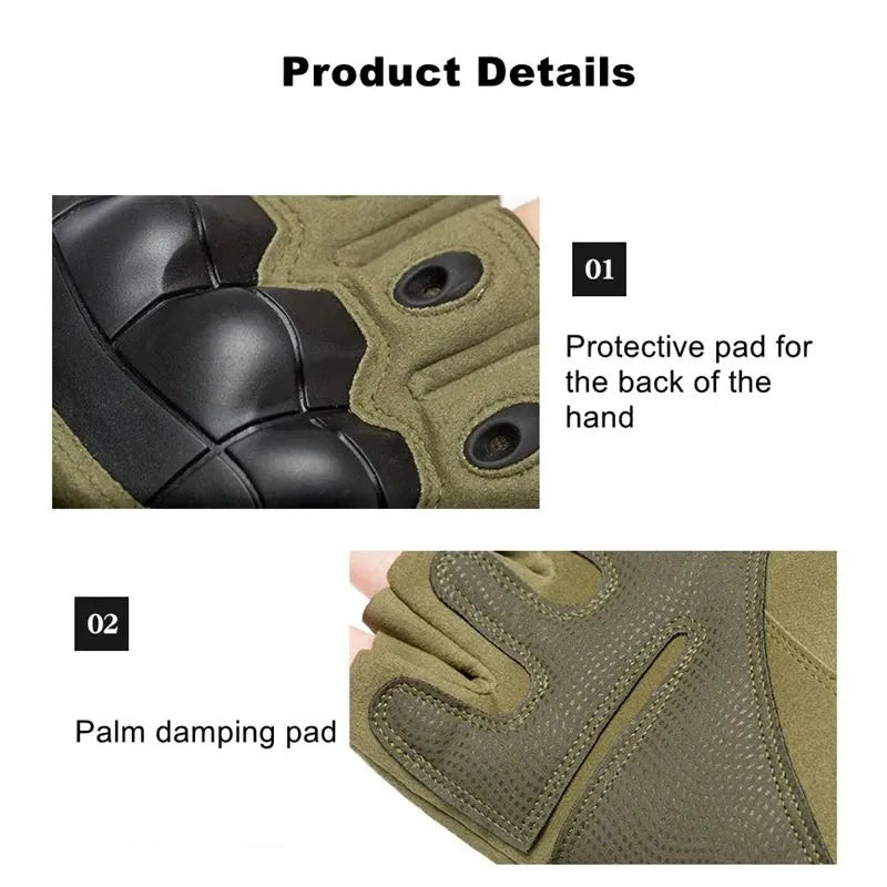 Military Gloves Shooting Gloves Touch Design Fitness Protection Sports Motorcycle Hunting Full Finger Walking Gloves