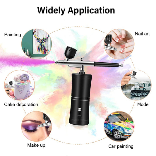 Airbrush Nail With Compressor Portable Air brush