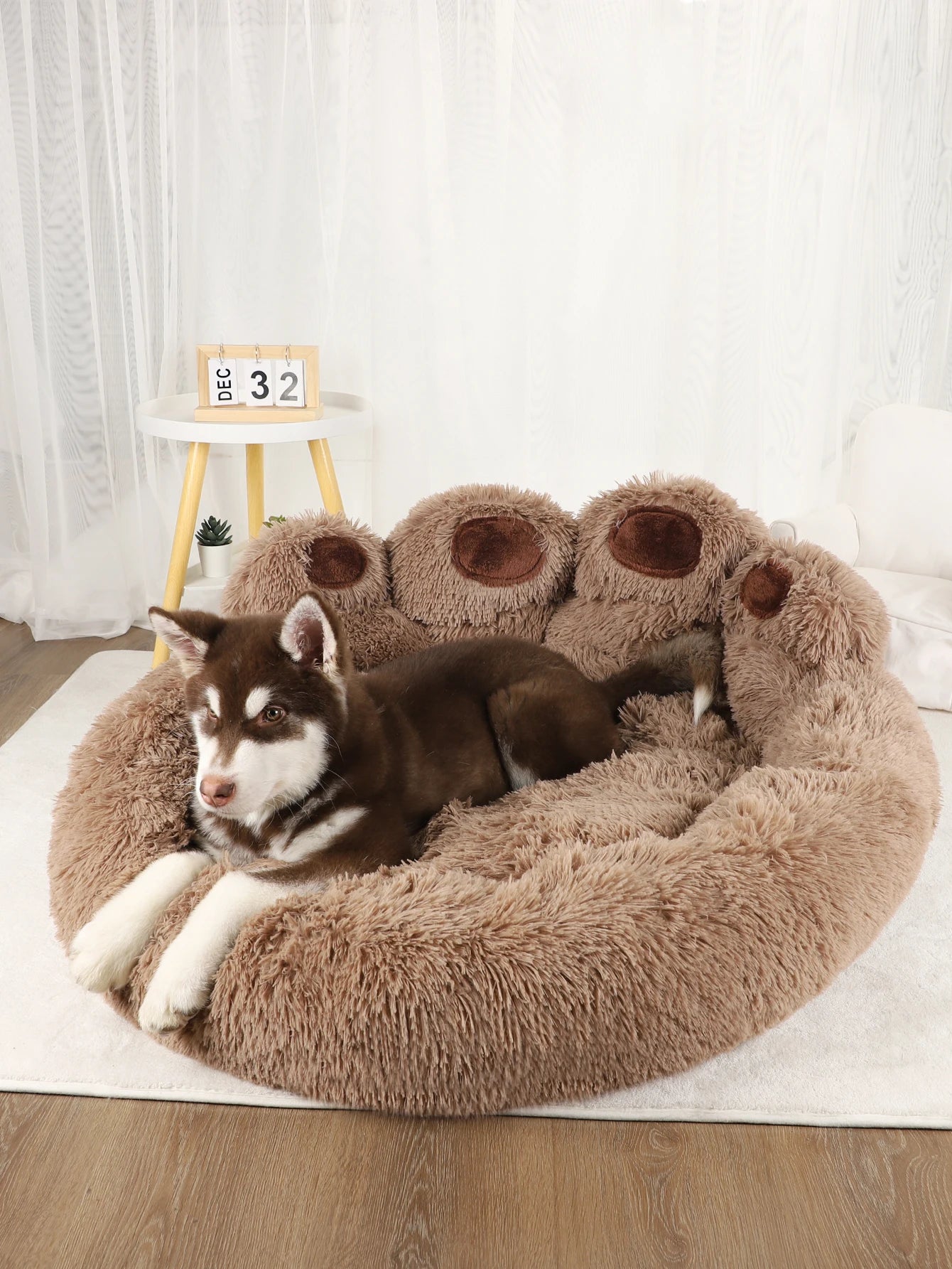 Fluffy Dog Bed Large Pet Products Dogs Beds Small Sofa Baskets