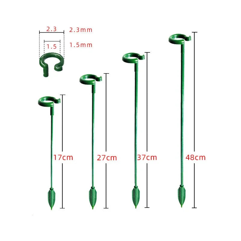 1-15PCS Plant Supports Stakes Flower Stand